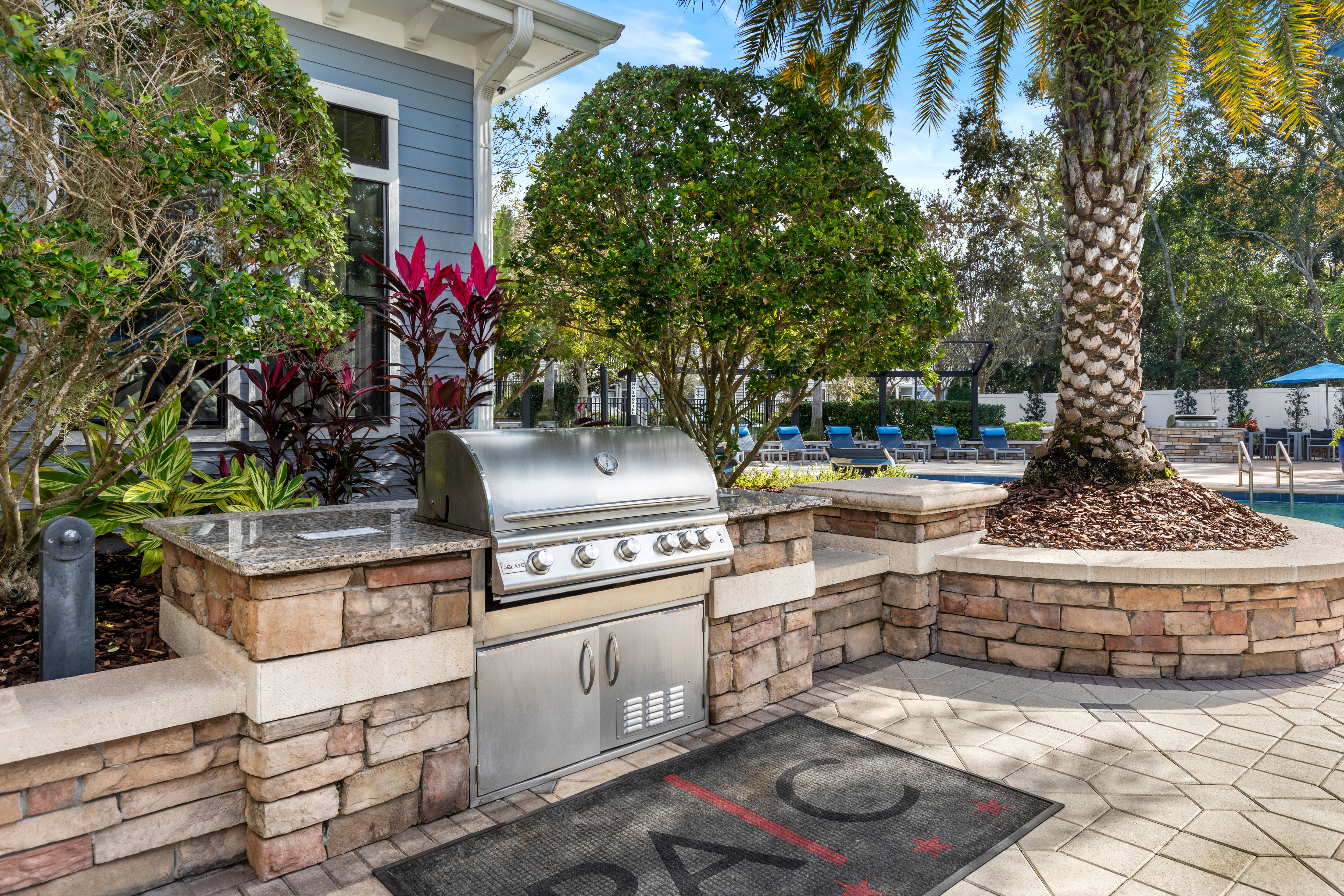 Citrus Village in Tampa, FL - Grill Area